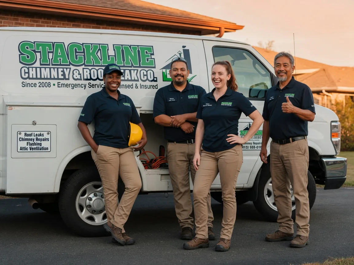 Chimney flashing repair company in Mulberry, AR